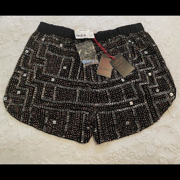 Beaded Raga Shorts - Picture 2 of 5